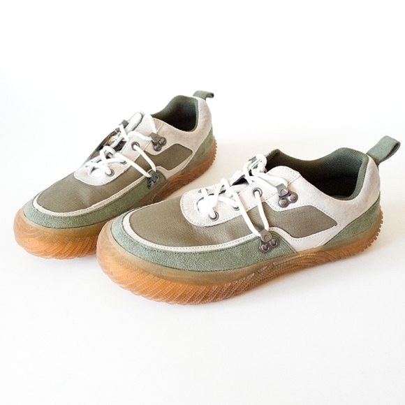 Hybrid Green Label Curious Eco Ortholite Suede Shoes NWT - Picture 12 of 15